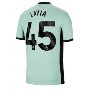 Chelsea Romeo Lavia #45 Alternativní Dres 2023-24 Krátký Rukáv